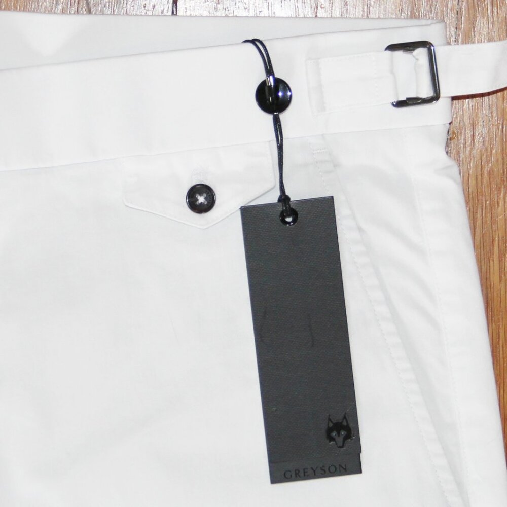 Greyson Amagansett Golf Trousers Pants Mens 34 35 36 38 Arctic White - Picture 5 of 7